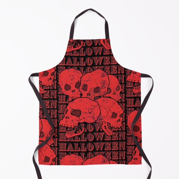 Item preview, Distressed Halloween Red Skulls designed and sold by 133DandC.