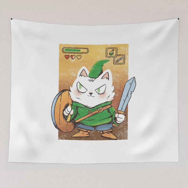 Item preview, Medieval Warrior Cat Viking designed and sold by TRIBExSPACE.