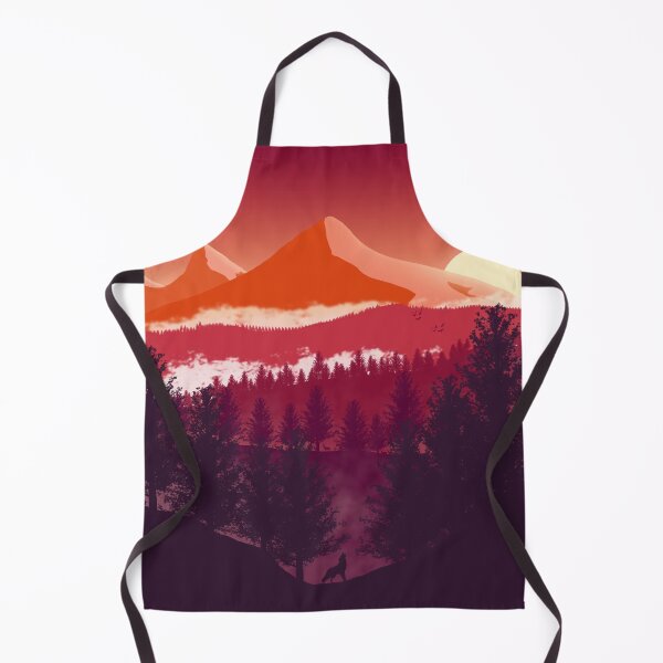 Item preview, Forest Mountains Sunset designed and sold by ind3finite.