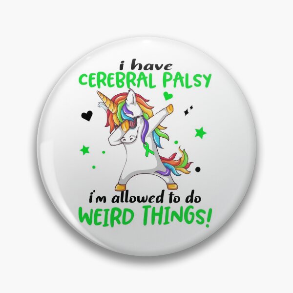 Item preview, Cerebral Palsy Warrior I'm Allowed To Do Weird Things designed and sold by Brad-FI.