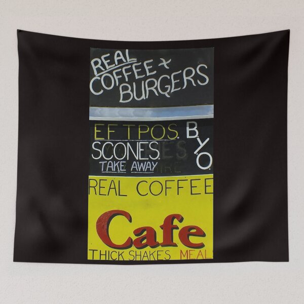 Item preview, Real Coffee Sign designed and sold by sandysartstudio.
