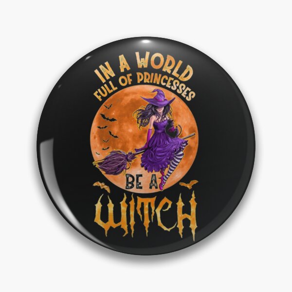 Item preview, Witch World Full Of Princesses Halloween Funny designed and sold by Clavitaps.