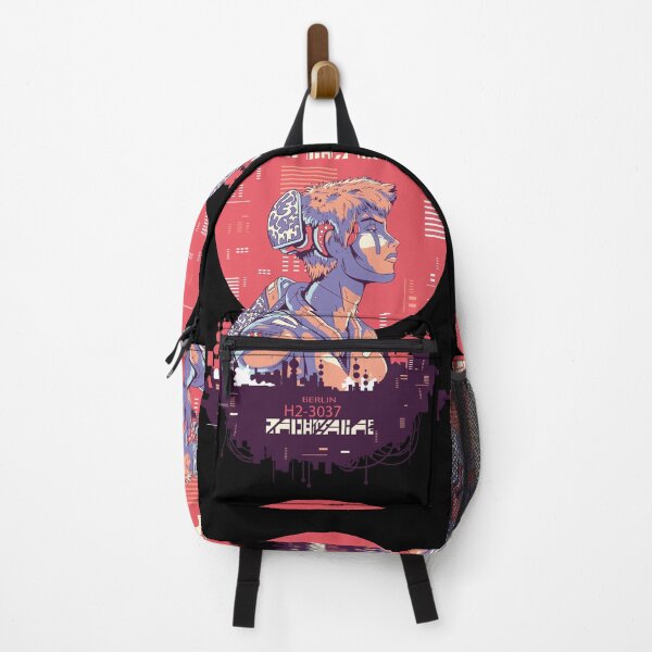Item preview, Cyberpunk Boy purple Ilustration designed and sold by TRIBExSPACE.