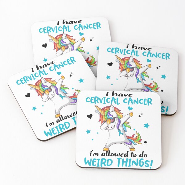 Item preview, Cervical Cancer Warrior I'm Allowed To Do Weird Things designed and sold by Brad-FI.