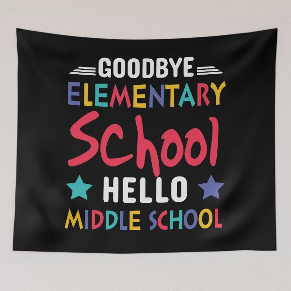 Artikelvorschau, GOODBYE ELEMENTARY SCHOOL - HELLO MIDDLE SCHOOL entworfen und verkauft von Alligatorgod.