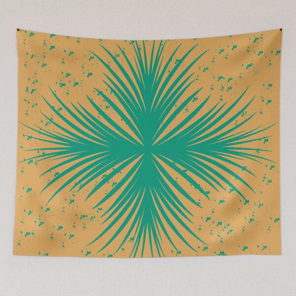 Item preview, Green palm inspired art designed and sold by Ellesinspired.