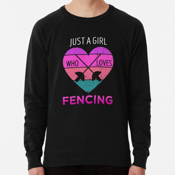 Item preview, Just A Girl Who Loves Fencing Lovers Womens T-Shirt designed and sold by Cooltees4u1.