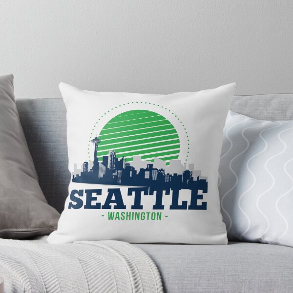 Item preview, Retro Seattle, Washington Skyline designed and sold by SLAG-Creative.