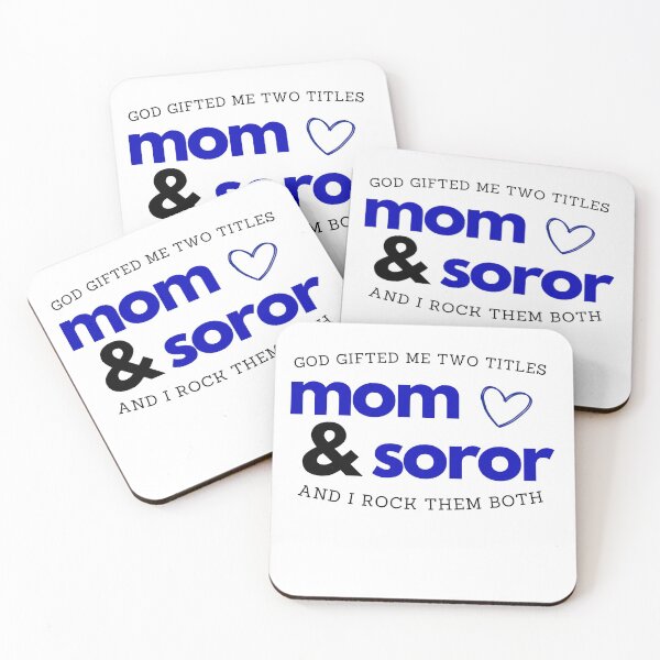 Item preview, God Gifted Me Two Titles Mom & Soror Sorority Paraphernalia designed and sold by GLifestyle.