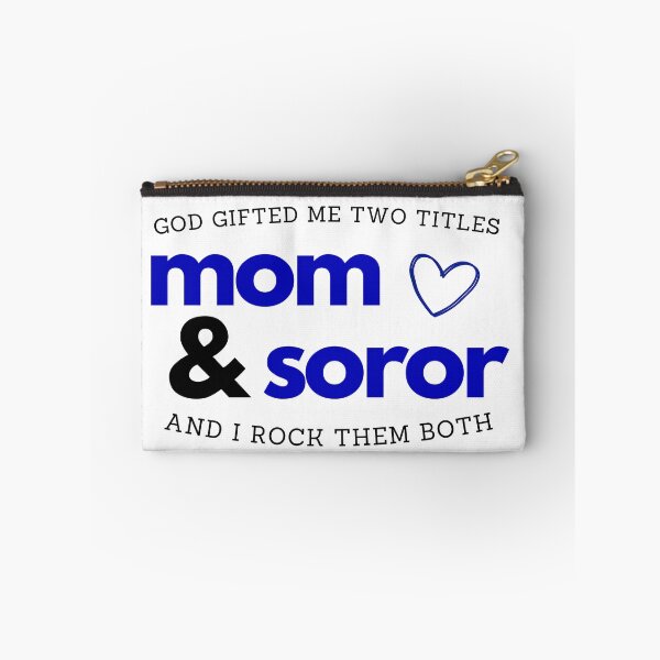 Item preview, God Gifted Me Two Titles Mom & Soror Sorority Paraphernalia designed and sold by GLifestyle.