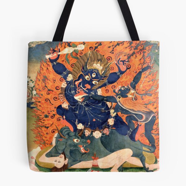 Item preview, Yama Dharmaraja Buddhist Deity designed and sold by JDesigningMO.