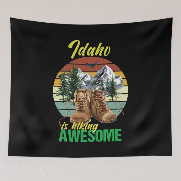 Item preview, Idaho is hiking awesome designed and sold by StencilMyst ..