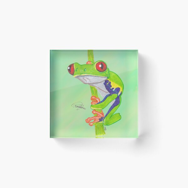 Item preview, Red Eyed Tree Frog designed and sold by BeritValk.