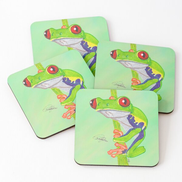 Item preview, Red Eyed Tree Frog designed and sold by BeritValk.