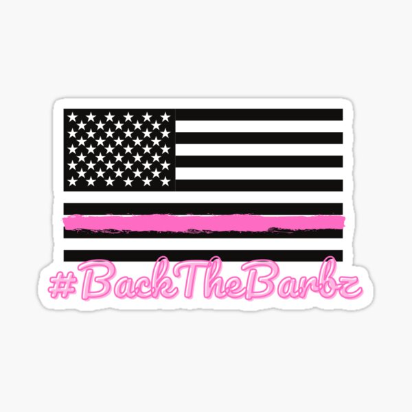 Back The Barbz Sticker