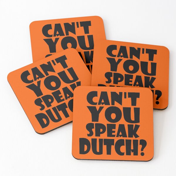 Item preview, Can't you speak Dutch? (black) designed and sold by Groenendijk.