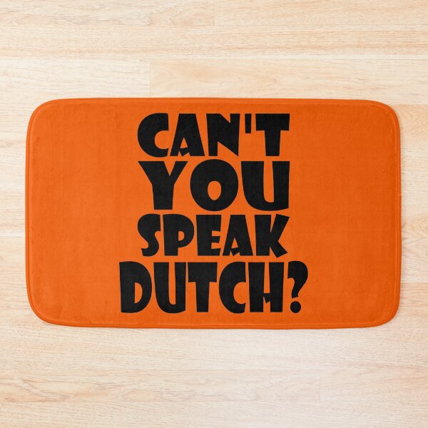 Item preview, Can't you speak Dutch? (black) designed and sold by Groenendijk.