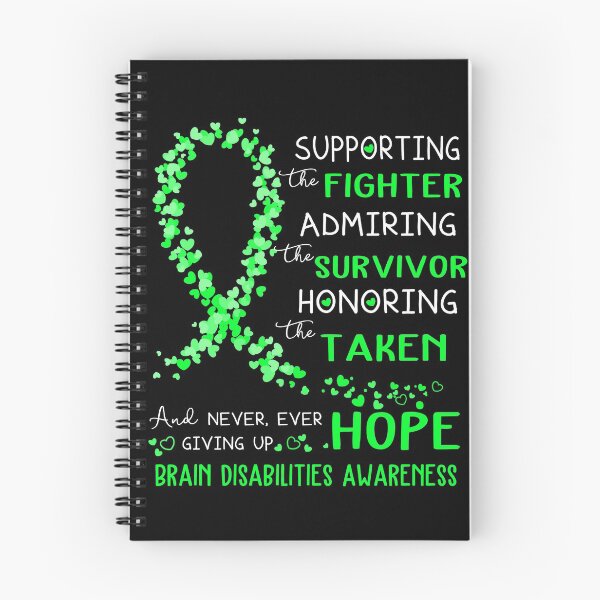 Item preview, Supporting Fighter Brain Disabilities Awareness designed and sold by largellie.
