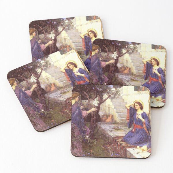 Item preview, The Annunciation - John William Waterhouse designed and sold by JDesigningMO.