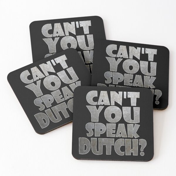 Item preview, Can't you speak Dutch? (metal) designed and sold by Groenendijk.