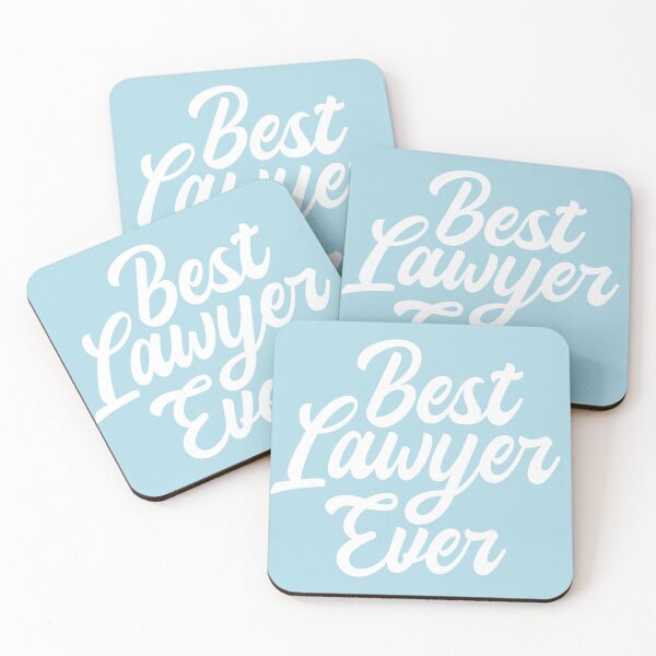 Item preview, Best lawyer ever - funny/inspirational lawyer gift (white) designed and sold by PickaSticka.