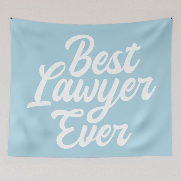 Item preview, Best lawyer ever - funny/inspirational lawyer gift (white) designed and sold by PickaSticka.