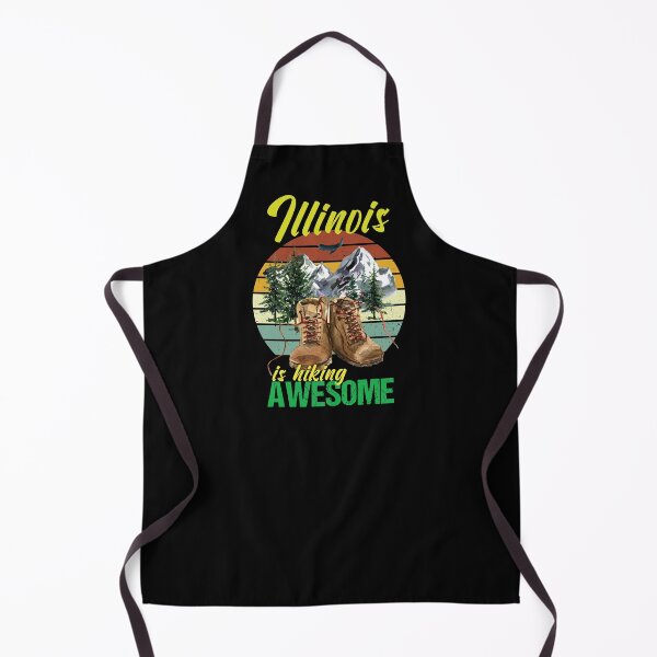 Item preview, Illinois is hiking awesome designed and sold by StencilMyst ..