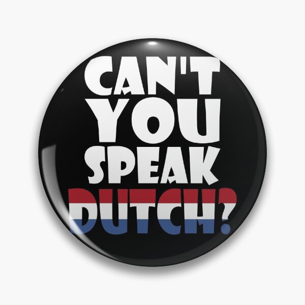 Item preview, Can't you speak Dutch? (white) designed and sold by Groenendijk.
