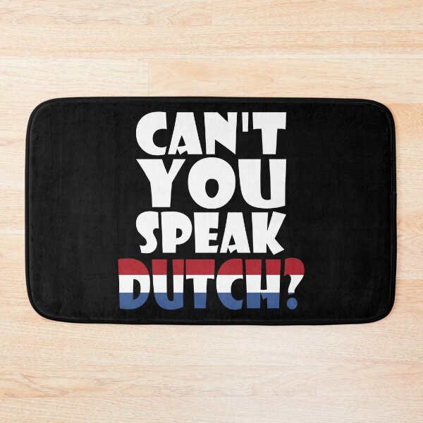 Item preview, Can't you speak Dutch? (white) designed and sold by Groenendijk.