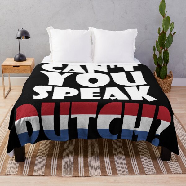 Item preview, Can't you speak Dutch? (white) designed and sold by Groenendijk.
