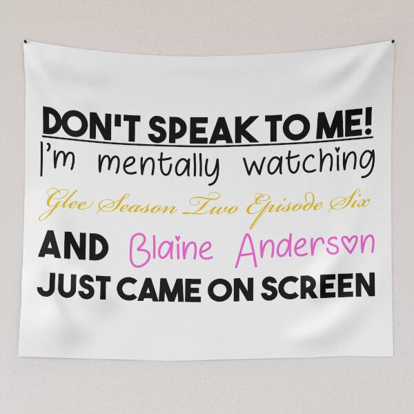 Item preview, Glee 2x06 Blaine Anderson designed and sold by yemma.