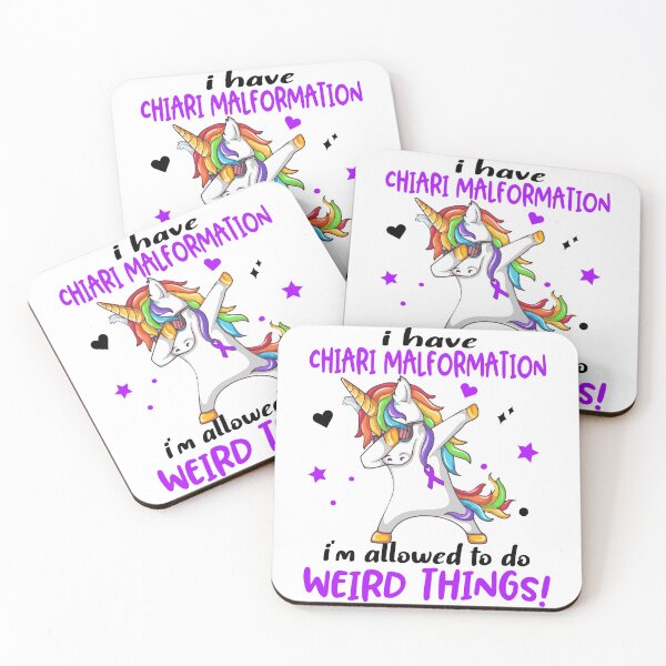 Item preview, Chiari Malformation Warrior I'm Allowed To Do Weird Things designed and sold by Brad-FI.