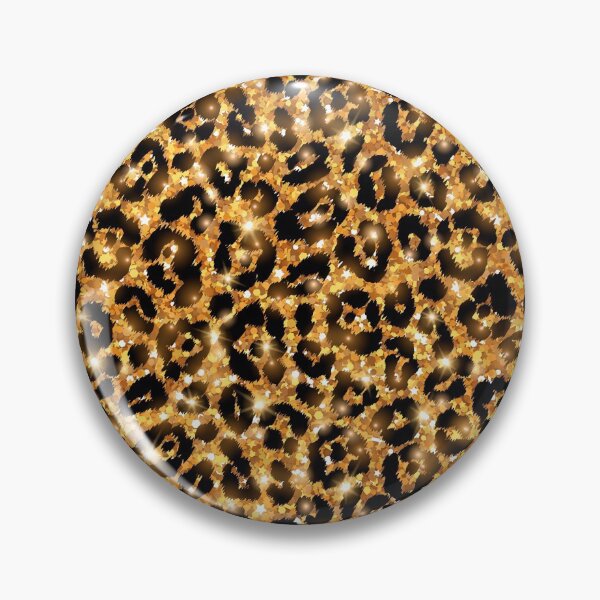 Artikelvorschau, Goldleopard auf Gold entworfen und verkauft von FunWithChemo.