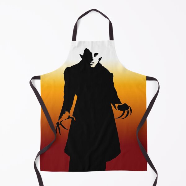 Item preview, Nosferatu on Orange and Red for Halloween designed and sold by Greenbaby.