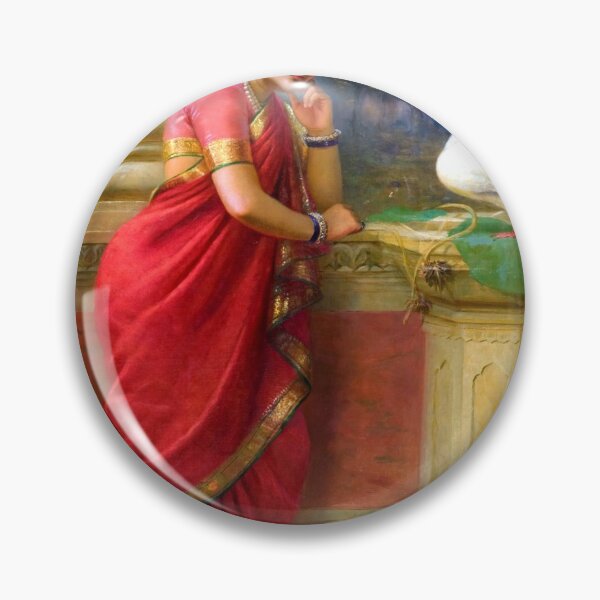 Item preview, Raja Ravi Varma - Hamsa Damayanti designed and sold by JDesigningMO.