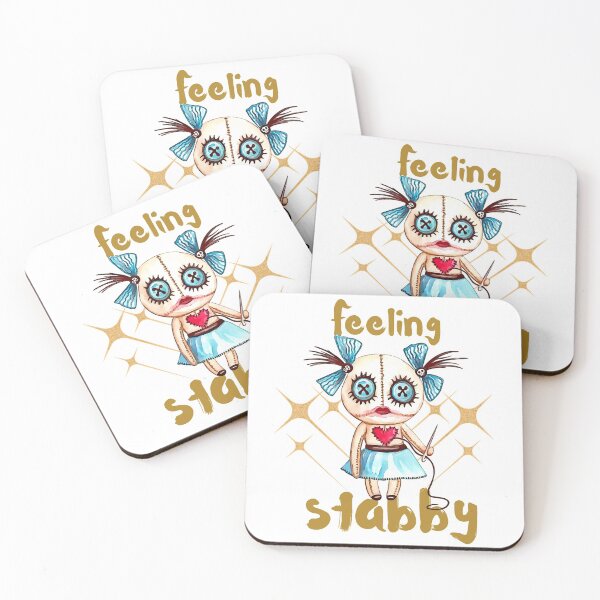 Item preview, Funny Feeling Stabby Voodoo Doll Design designed and sold by StormyMuse.