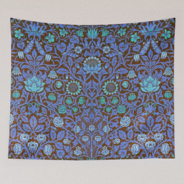 Item preview, Flower Patterns - Beautiful Blue and Purple Floral designed and sold by elevens.