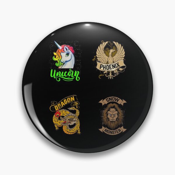 Artikelvorschau, Mythical Creatures Sammelpackung mit Stickern entworfen und verkauft von glitchman2.
