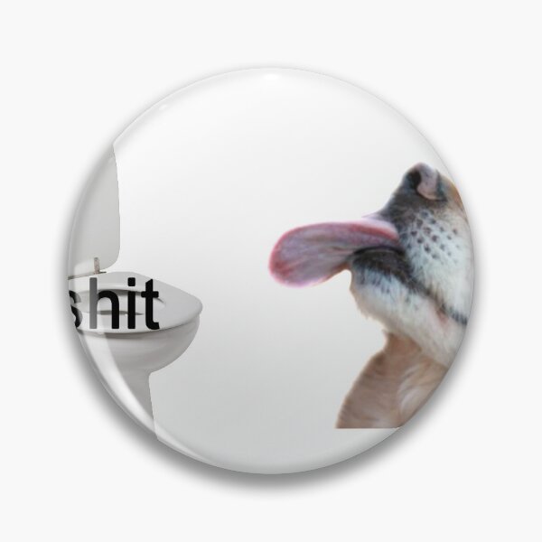 Item preview, dog and toilet sticker pack designed and sold by CatDealer.