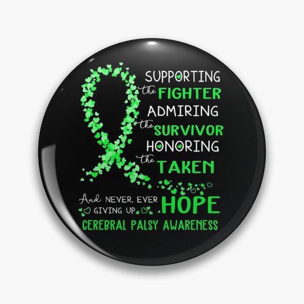 Item preview, Supporting Fighter Cerebral Palsy Awareness designed and sold by largellie.