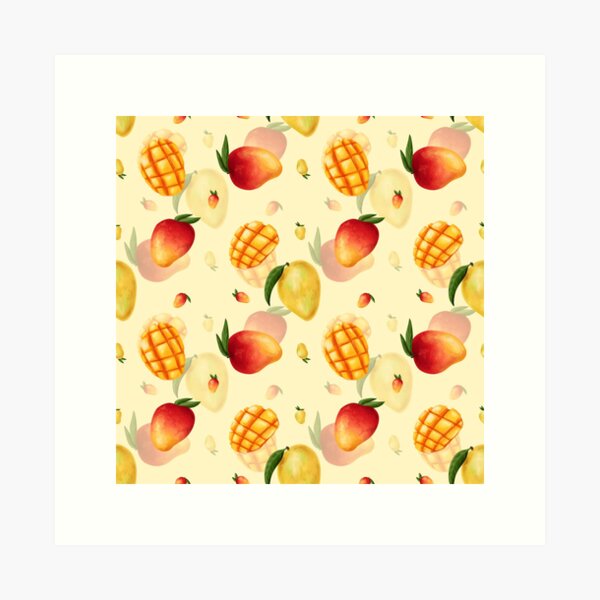 Item preview, Mango Fruit Tile designed and sold by RobBoyBlunder.