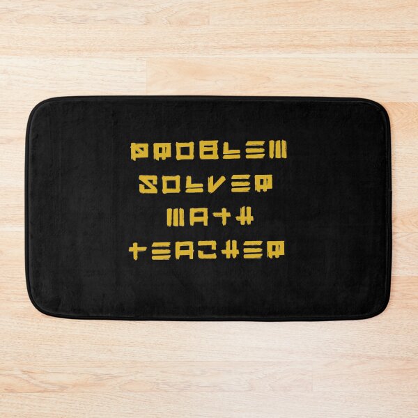 Item preview, Problem Solver Math Teacher designed and sold by Baboki.