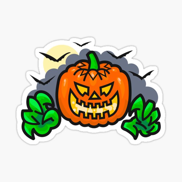 Varsity Pumpkinhead Sticker