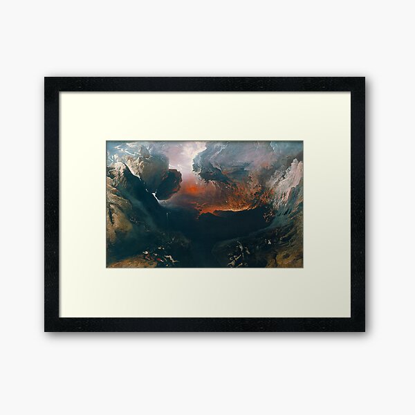 Vista previa del artículo con la obra «El gran día de su ira por John Martin», diseñado y vendido por JDesigningMO.