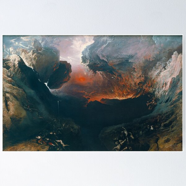 Item preview, The Great Day Of His Wrath By John Martin designed and sold by JDesigningMO.
