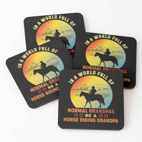 Item preview, Proud To Be A Horse Riding Grandpa designed and sold by brandyzalesart.