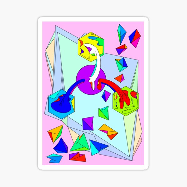 Eruption Sticker