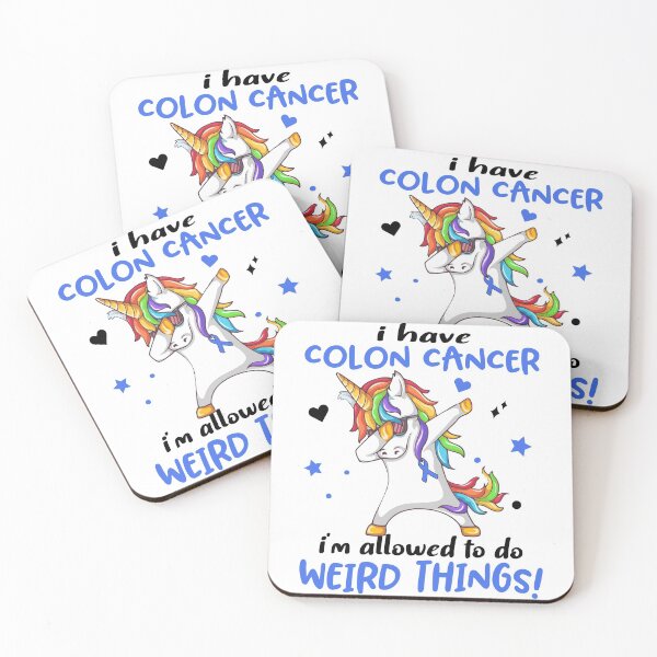 Item preview, Colon Cancer Warrior I'm Allowed To Do Weird Things designed and sold by Brad-FI.