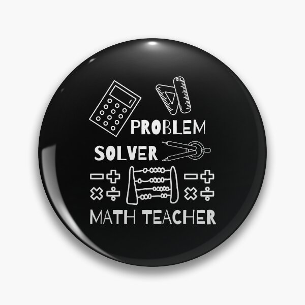 Item preview, Problem Solver Math Teacher designed and sold by BarvinWayne.