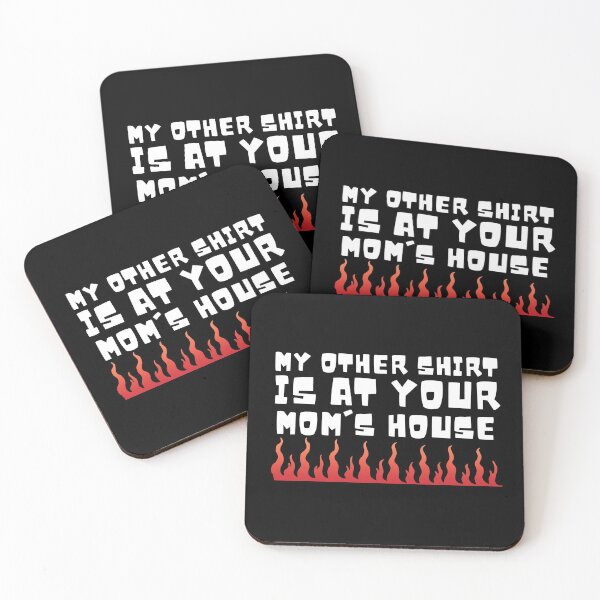 Item preview, My other Shirt is at your mom's house - I love your mom - Yo mama designed and sold by For the love of Pixels.